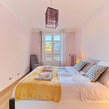 Superbe Grand 3 Pieces De 65 M2 -cosy -3 Mn Gare Riquier Apartment Nice